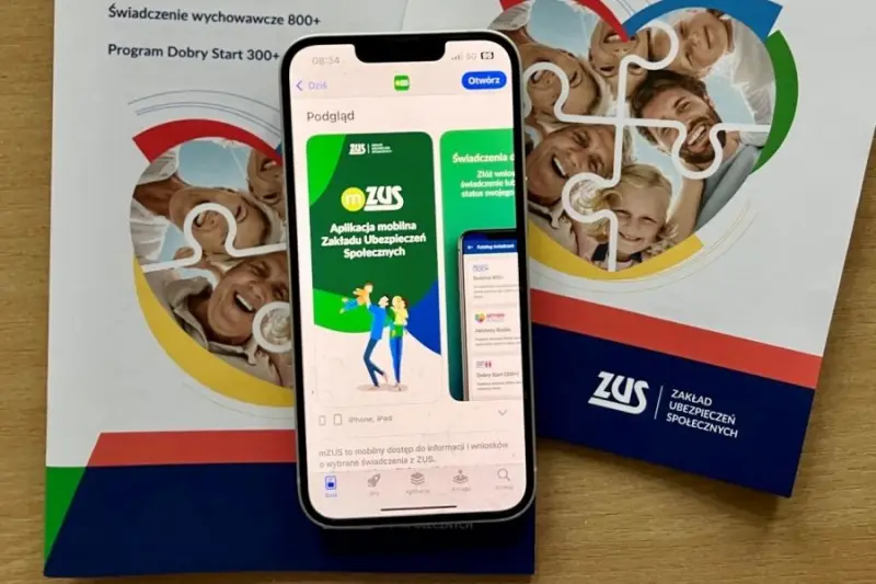 ZUS w smartfonie. Coraz więcej spraw można załatwić online